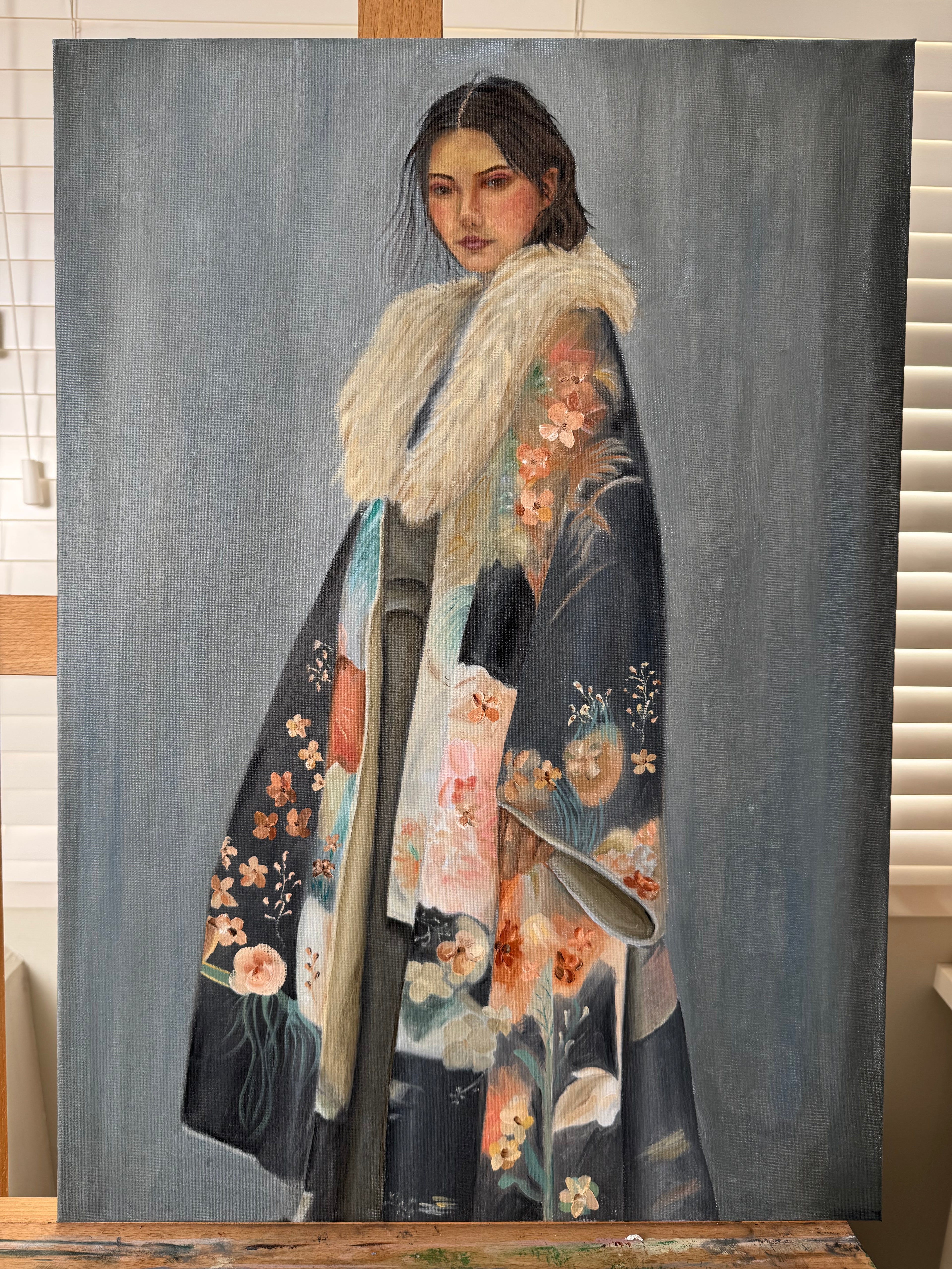 Japanse in Kimono