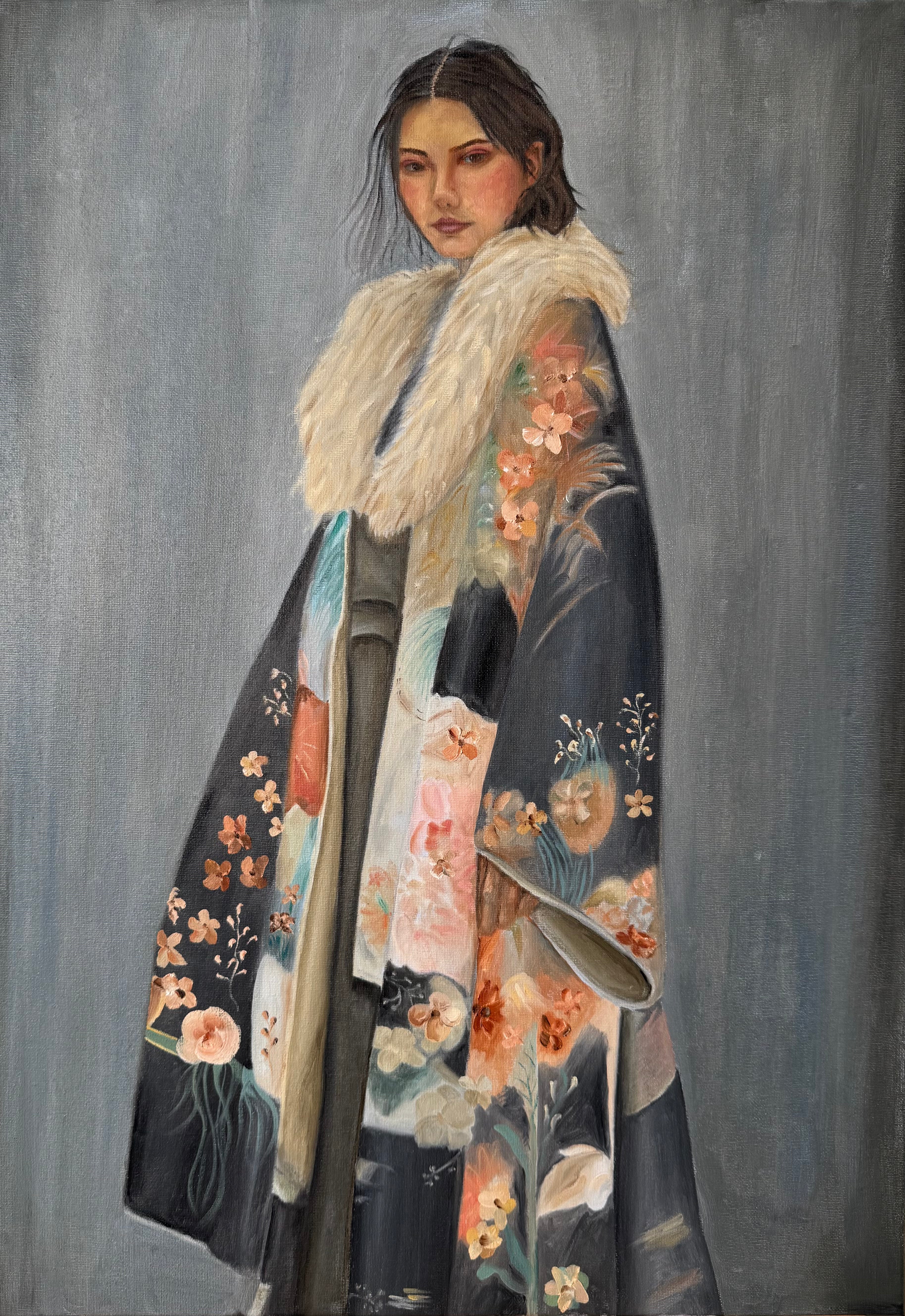 Japanse in Kimono